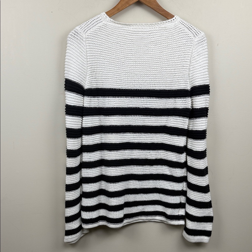 Everlane THE ORGANIC COTTON OPEN-STITCH CREW large - Picture 11 of 16